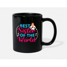 Sister World Black Mugs